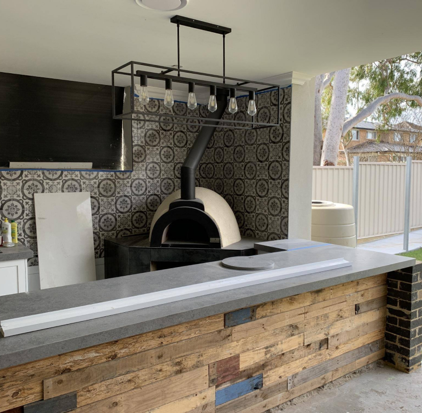 Getting Ready To Cook Outdoor Wood Fired Pizza Ovens Perth & Australia Wide For Sale